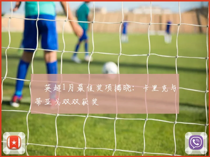 ​英超1月最佳奖项揭晓：卡里克与蒂亚戈双双获奖