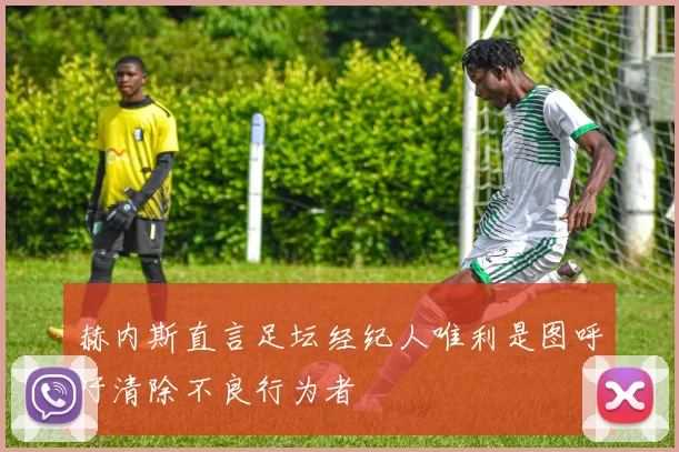 赫内斯直言足坛经纪人唯利是图呼吁清除不良行为者